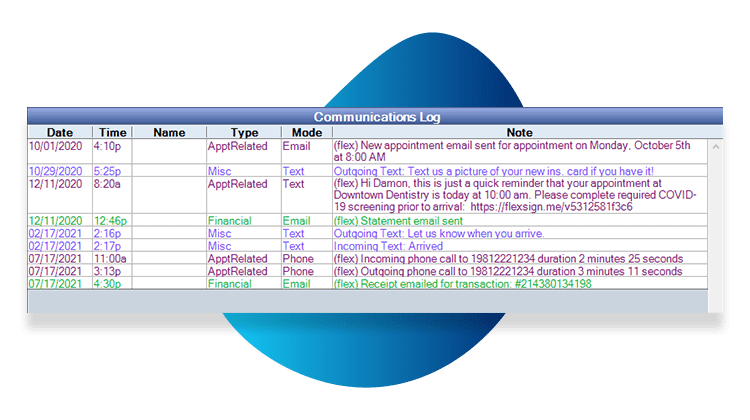 Comm Log VOIP