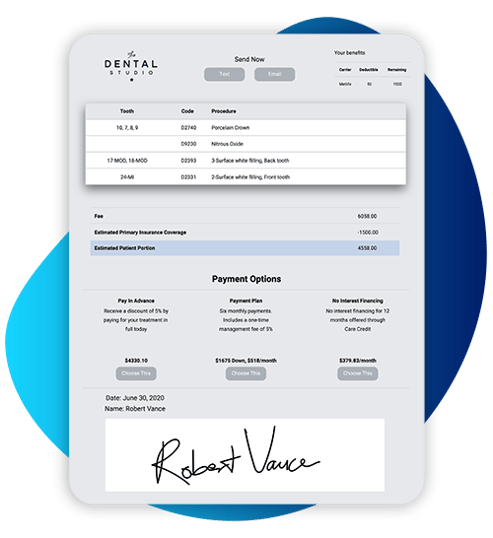 Treatment plan 1.4 with cloud