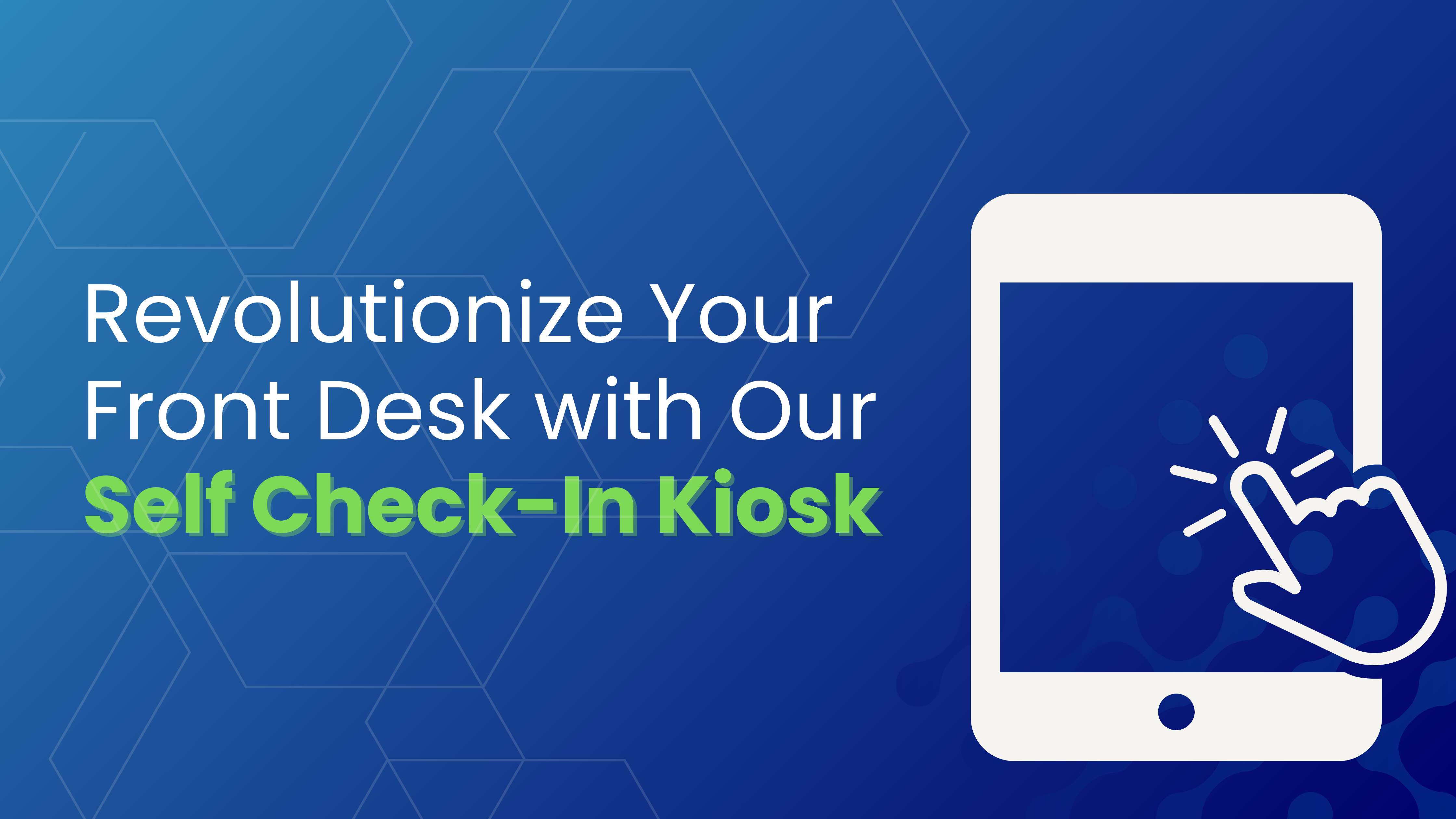 Say hello to our Self-Check-In Kiosk, a game-changer designed to streamline patient check-ins