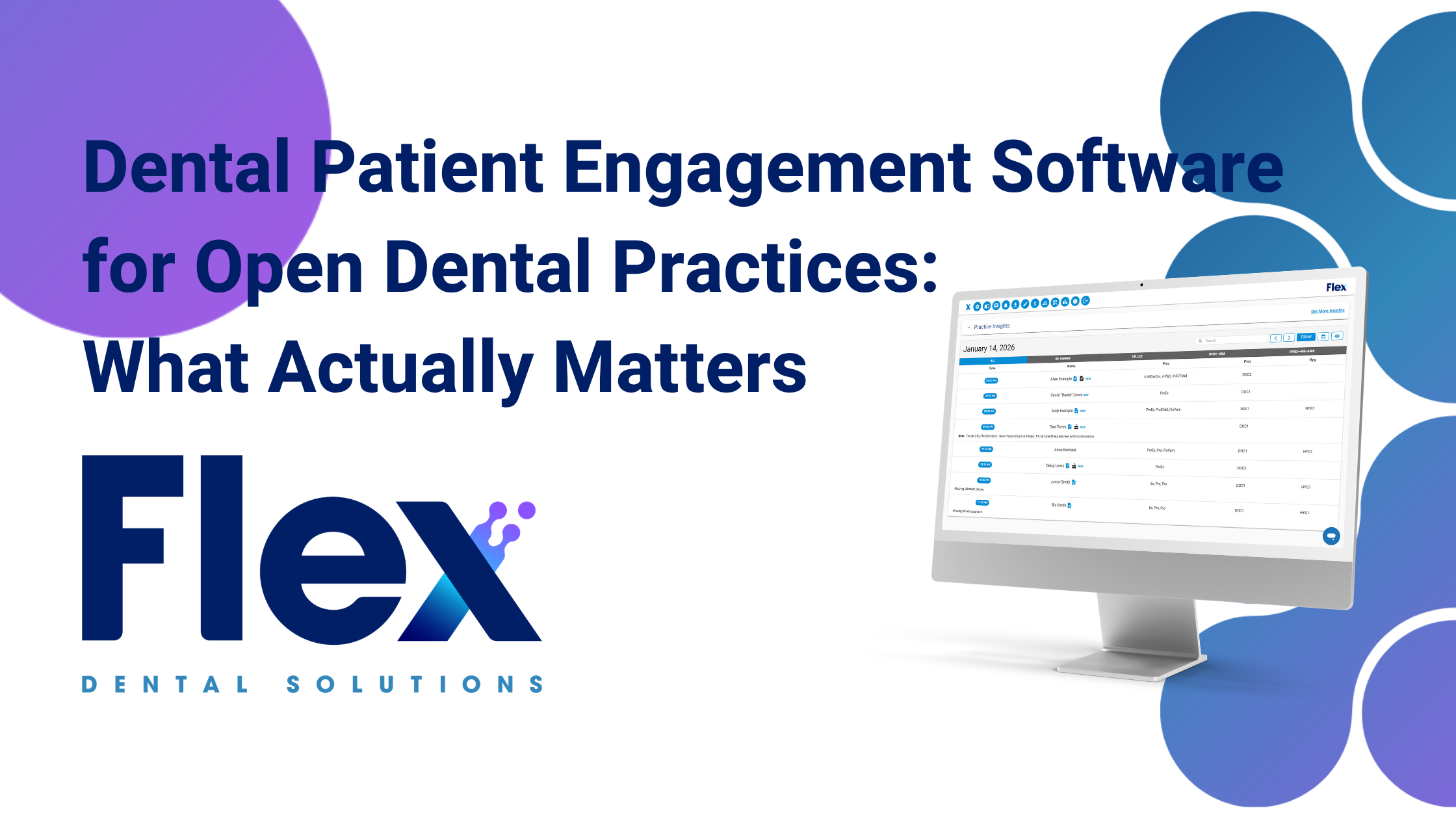 Dental Patient Engagement Software for Open Dental Practices: What Actually Matters